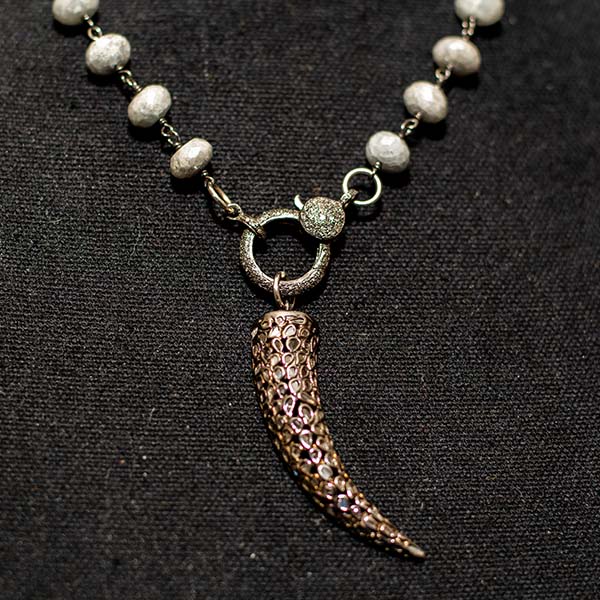 buy handmade aquamarine sterling necklace