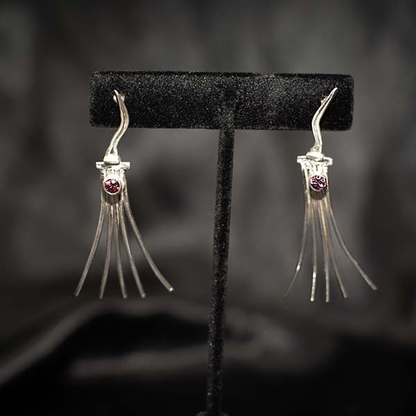 buy handmade sterling silver pine needle earrings