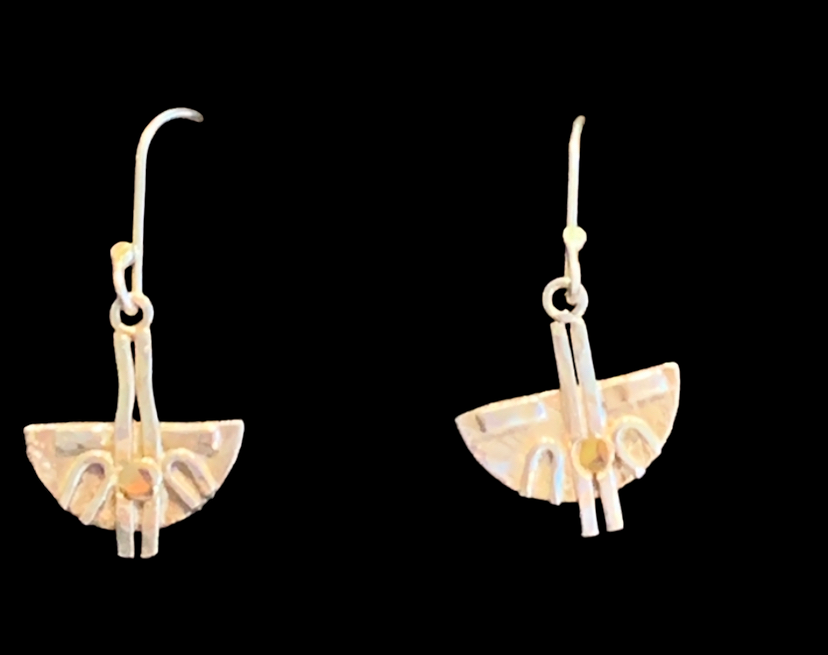 22k gold plated hoop Earrings Indian Asian fashion bollywood jewellery |  eBay